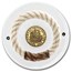 2024 Netherlands Gold Piedfort PF Ship Shilling (w/ Acrylic Box)