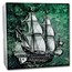 2024 Netherlands Gold Piedfort PF Ship Shilling (w/ Acrylic Box)