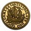 2024 Netherlands Gold Piedfort PF Ship Shilling (w/ Acrylic Box)