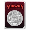2024 New Zealand 1 oz Silver Dwelling Taniwha: Cave in TEP