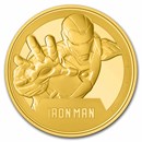 2024 Niue 1/4 oz Gold Coin $25 Marvel: Iron Man™ (Box & COA)