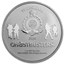 2024 Niue 1 oz Ag $2 Ghostbusters 40th Anniversary (Colorized)