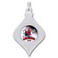 2024 Niue 1 oz Ag $2 Marvel Season's Greetings Ornament Proof