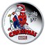 2024 Niue 1 oz Ag $2 Marvel Season's Greetings Ornament Proof