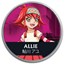 2024 Niue 1 oz Color Ag $2 Yu-Gi-Oh! - Allie, In TEP
