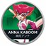2024 Niue 1 oz Color Ag $2 Yu-Gi-Oh! - Anna Kaboom In TEP