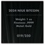 2024 Niue 1 oz Gold $250 Bitcoin BU