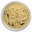 2024 Niue 1 oz Gold $250 Disney Mickey & Minnie Christmas BU