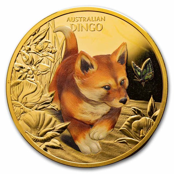 2024 Niue 1 oz Gold Proof Baby Dingo (Coin Only)
