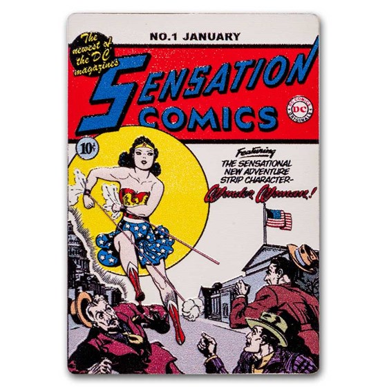 2024 Niue 1 oz Silver $2 COMIX™ - Sensation Comics #1 Coin 2024 Niue 1 oz Silver $2 COMIX™ - Sensation Comics #1 Coin