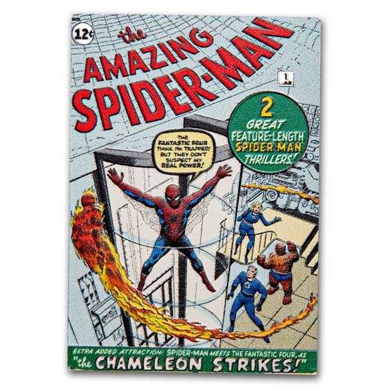 2024 Niue 1 oz Silver $2 COMIX™ - The Amazing Spider-Man #1 2024 Niue 1 oz Silver $2 COMIX™ - The Amazing Spider-Man #1