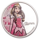 2024 Niue 1 oz Silver $2 Disney Aurora in Special Jewelry Box