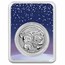 2024 Niue 1 oz Silver $2 Disney Mickey & Minnie Christmas in TEP