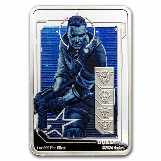 2024 Niue 1 oz Silver $2 G.I. Joe - Duke