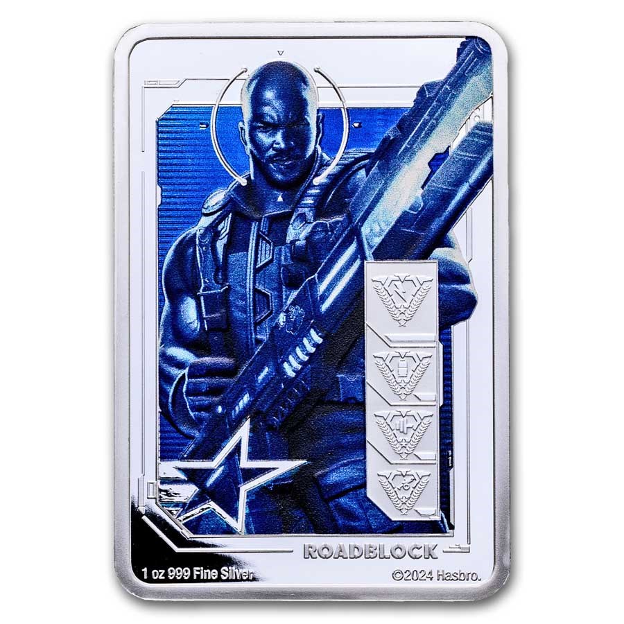 2024 Niue 1 oz Silver $2 G.I. Joe - Roadblock