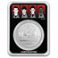 2024 Niue 1 oz Silver $2 Ghostbusters 40th Anniversary Coin (TEP)