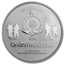 2024 Niue 1 oz Silver $2 Ghostbusters No Ghost Logo BU Coin