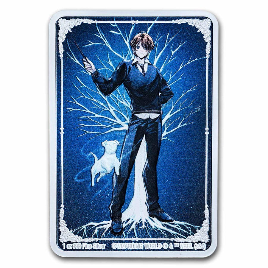 2024 Niue 1 oz Silver $2 Harry Potter Patronus: Ron Weasley