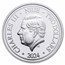 2024 Niue 1 oz Silver $2 Marvel: Incredible Hulk