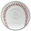 2024 Niue 1 oz Silver $2 MLB Logo on Baseball