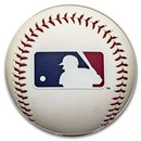 2024 Niue 1 oz Silver $2 MLB Logo on Baseball