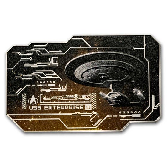 2024 Niue 1 oz Silver $2 Star Trek: NCC 1701-D Spec Sheet 2024 Niue 1 oz Silver $2 Star Trek: NCC 1701-D Spec Sheet