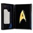 2024 Niue 1 oz Silver $2 Star Trek Starfleet Command Insignia