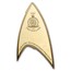 2024 Niue 1 oz Silver $2 Star Trek Starfleet Command Insignia