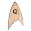 2024 Niue 1 oz Silver $2 Star Trek Starfleet Operations Insignia