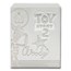 2024 Niue 1 oz Silver $2 Toy Story Woody's Round Up Sheriff Woody