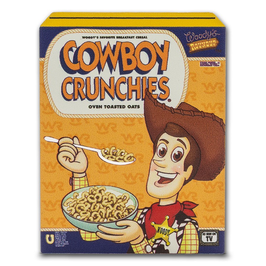2024 Niue 1 oz Silver $2 Toy Story Woody's Round Up Sheriff Woody