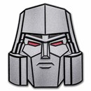 2024 Niue 1 oz Silver $2 Transformers - Megatron Head
