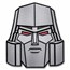 2024 Niue 1 oz Silver $2 Transformers - Megatron Head