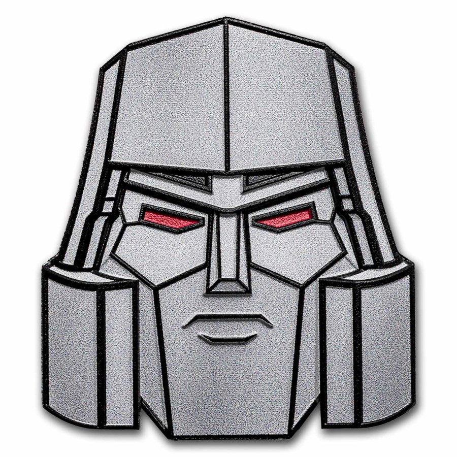 2024 Niue 1 oz Silver $2 Transformers - Megatron Head