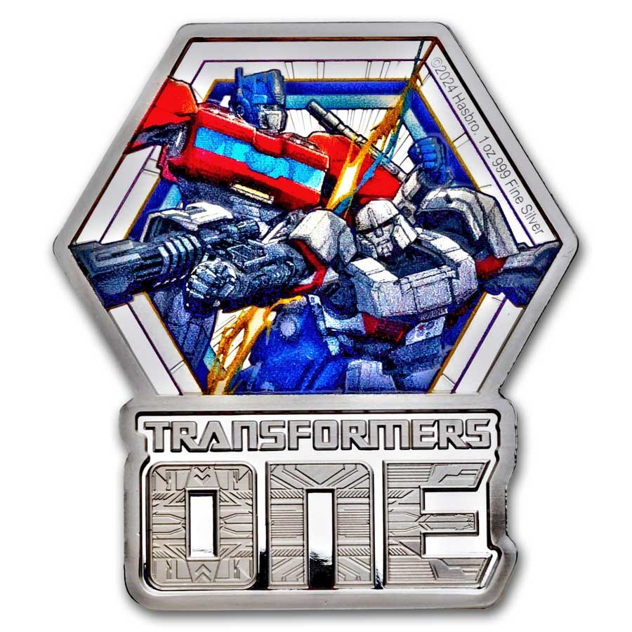 2024 Niue 1 oz Silver $2 Transformers One Movie