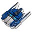2024 Niue 1 oz Silver $2 Transformers - Optimus Prime Head