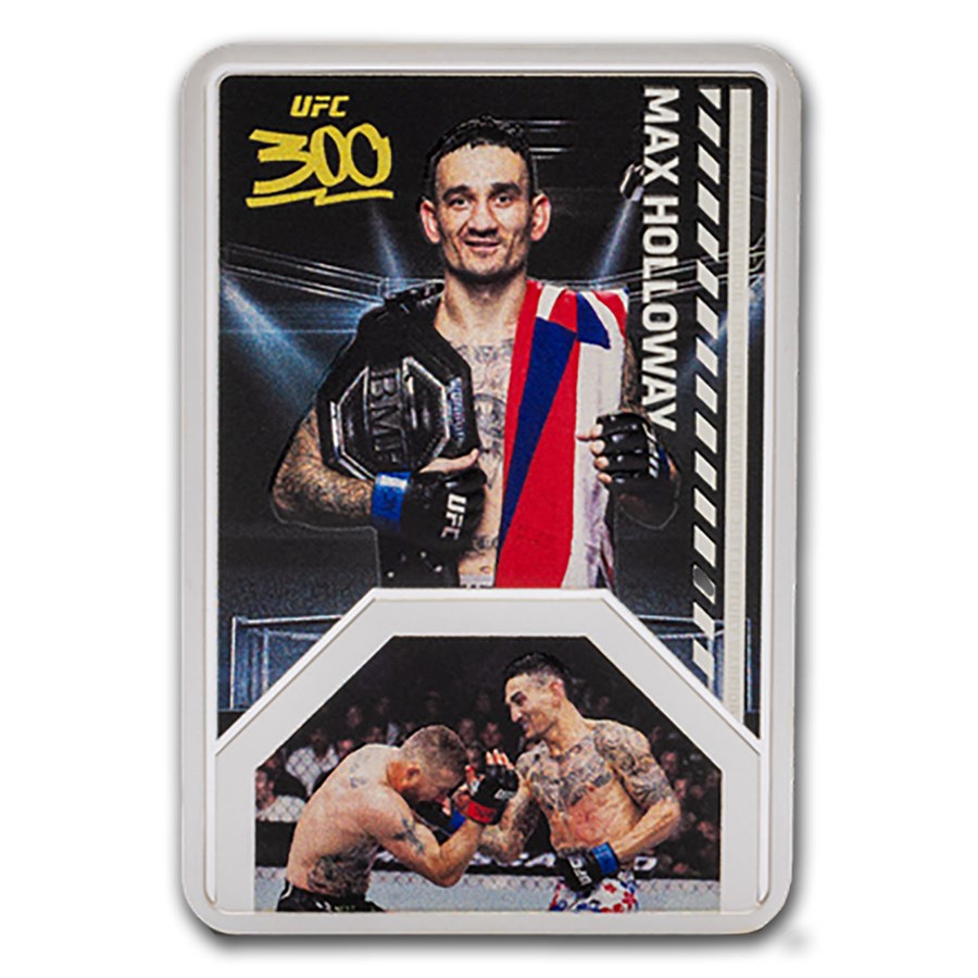 2024 Niue 1 oz Silver $2 UFC 300 Memorable Moment