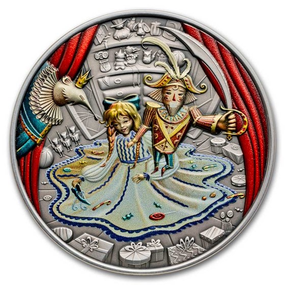 2024 Niue 1 oz Silver Antique The Nutcracker (w/ Box & COA) 2024 Niue 1 oz Silver Antique The Nutcracker (w/ Box & COA)