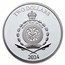 2024 Niue 1 oz Silver Coin $2 DC Villains: HARLEY QUINN