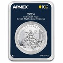 2024 Niue 1 oz Silver Greek Mythology: Theseus MDP® + PCGS FS