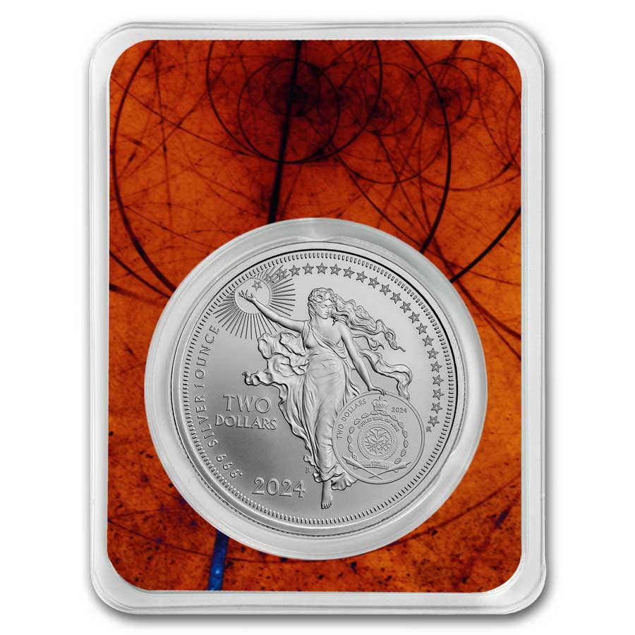 APMEX - 2024 Niue 1 oz Silver Icons of Inspiration: Beethoven in TEP
