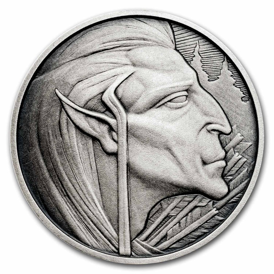 2024 Niue 1 oz Silver Mythological Figures: Elf