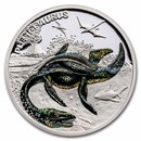 2024 Niue 1 oz Silver Prehistoric World: Plesiosaurus