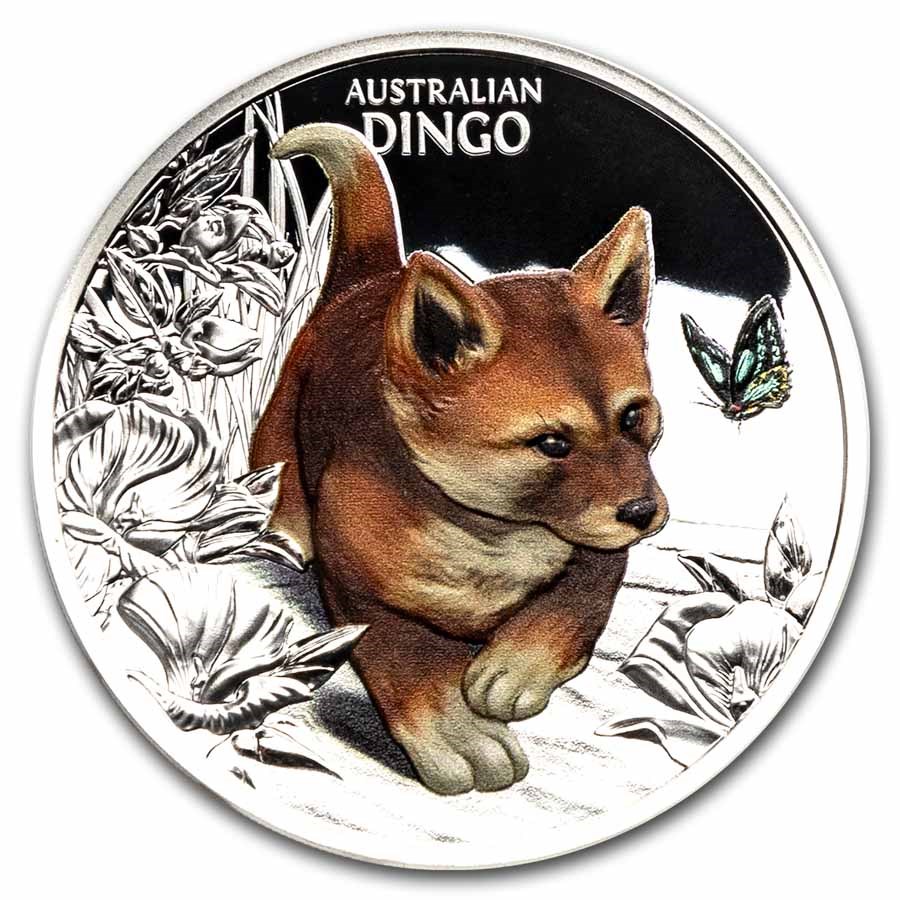 2024 Niue 1 oz Silver Proof Baby Dingo