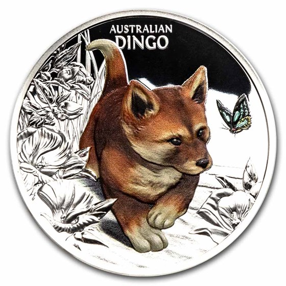 2024 Niue 1 oz Silver Proof Baby Dingo 2024 Niue 1 oz Silver Proof Baby Dingo
