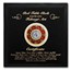 2024 Niue 1 oz Silver Proof Fabergé Red Table Clock (Box & COA)