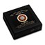 2024 Niue 1 oz Silver Proof Fabergé Red Table Clock (Box & COA)
