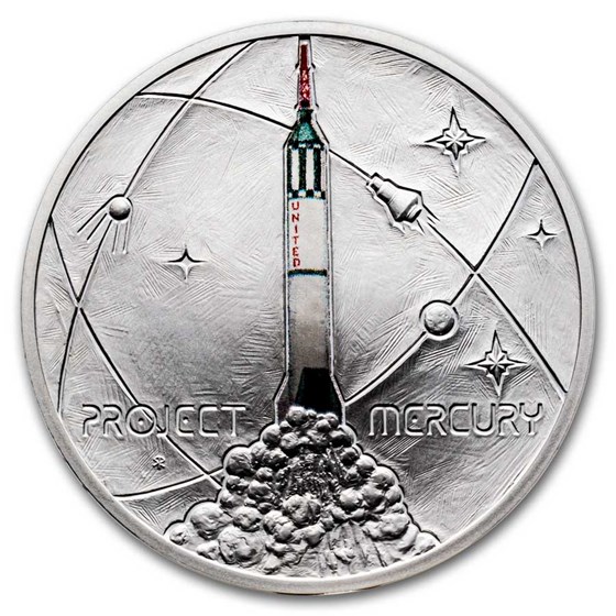 2024 Niue 1 oz Silver Proof Milky Way: First American in Space 2024 Niue 1 oz Silver Proof Milky Way: First American in Space