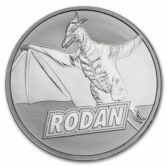 2024 Niue 1 oz Silver Rodan BU Coin 2024 Niue 1 oz Silver Rodan BU Coin