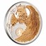 2024 Niue 1 oz Silver Rose Gold Plated Gryphon (w/ Box & COA)